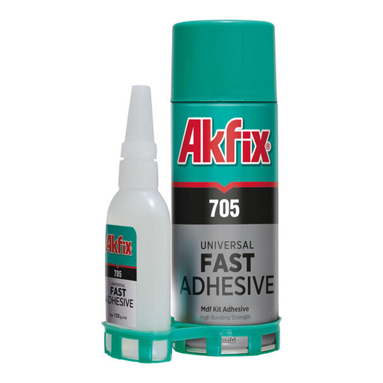 AkFix 705 glue, universal fast adhesive, 125 ml.