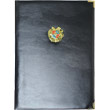 Folder for documents to sign, black.