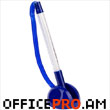 Reception ball pen, 0.7 mm, blue, blue body.