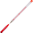 Ручка гелевая, 0.5мм, красная.