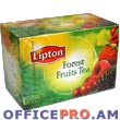 Чай Lipton в пакетиках. В упаковке 20 пакетов., с ароматом лесных ягод.