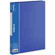 Spring file, with inner pocket, A4 format, cover thickness 700 mkm, blue.