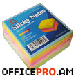 Sticky Notes, 51mm x 51mm, 250 pages, 4 colors.