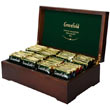 Подарочный набор чая Greenfield, 8 видов по 12 фольг. пакетиков, деревянная шкатулка.