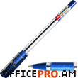 Ball pen, with elastic holder Cello Finegrip, blue