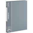 Lever clip folder, with inner pocket, A4 format, cover thickness 900 mkm, grey.