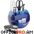 Desktop organizer, 9 items, rotatable 360, "FR".