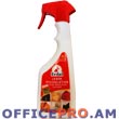 Cleaning liquid for leather surfaces..