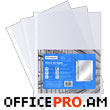 Файл полиэтиленовый  формат А4, 30 микрон, прозрачный, в упаковке 100 шт.
