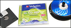 CD-R, CD-RW, DVD-R, DVD-RW