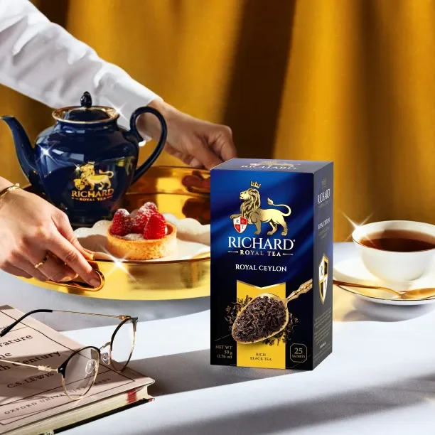Чай Richard в  упаковке 25 пакетов