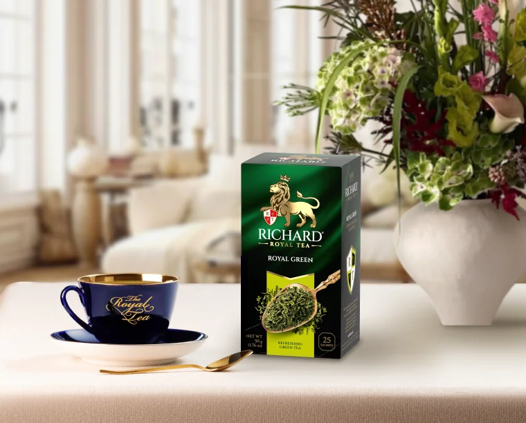 Чай Richard в  упаковке 25 пакетов