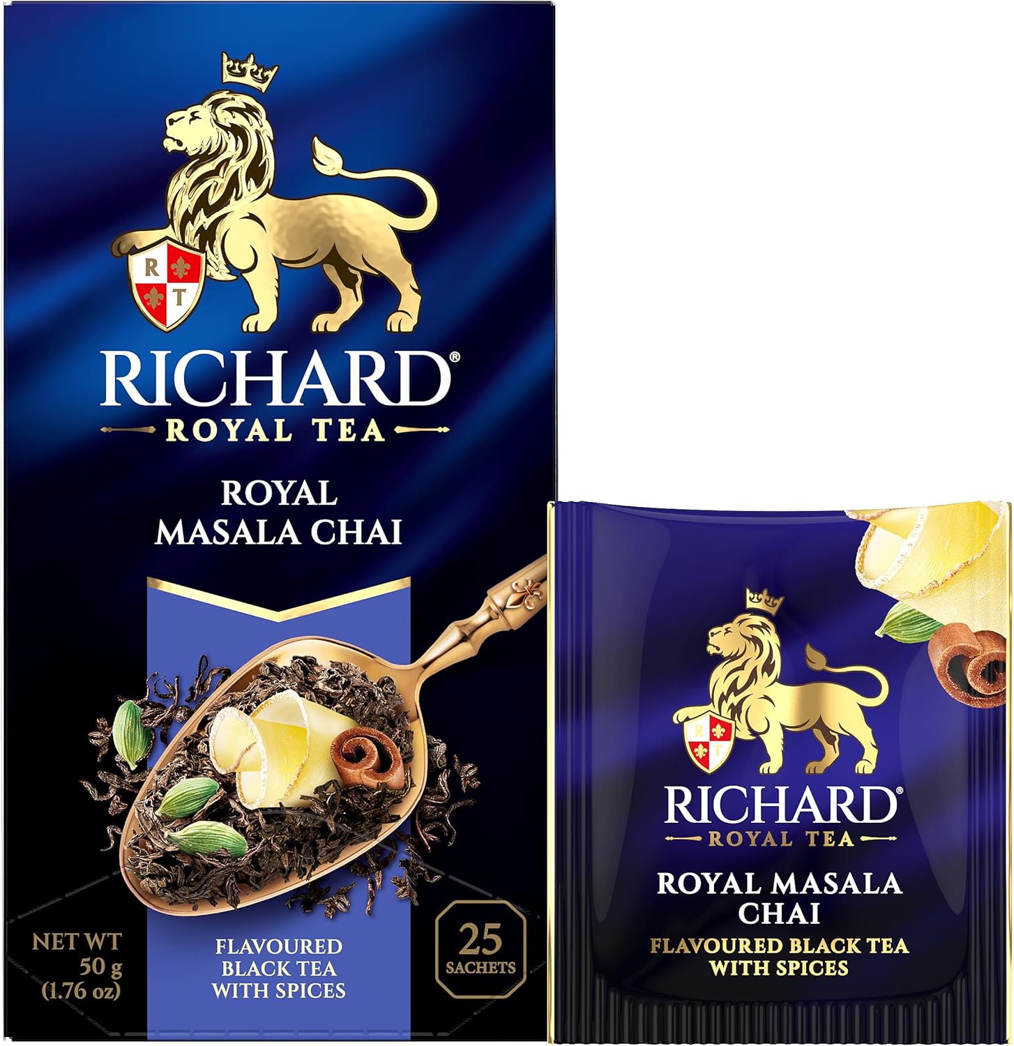 Чай Richard в  упаковке 25 пакетов