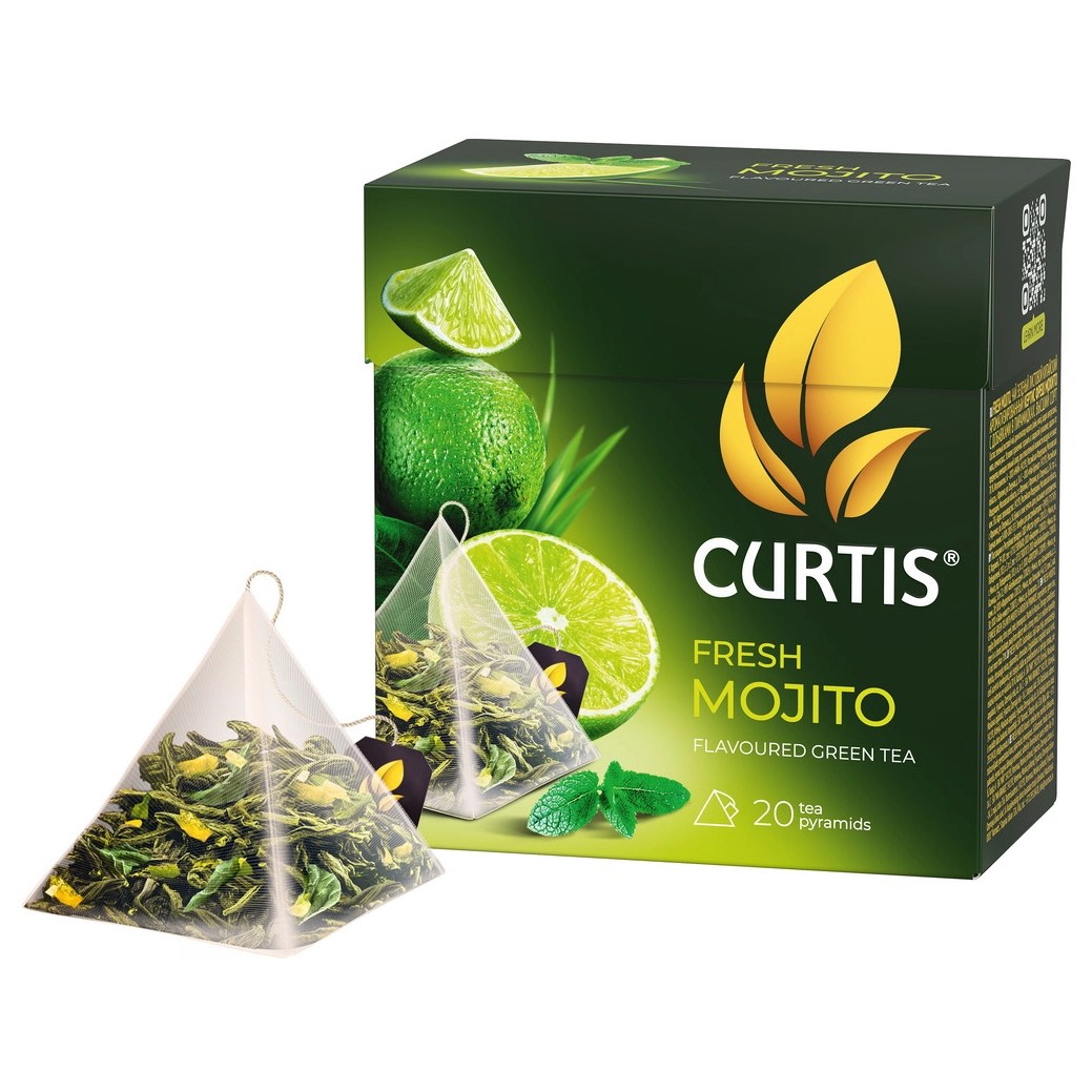 Tea Curtis in pyramid packaging, 20 pieces
