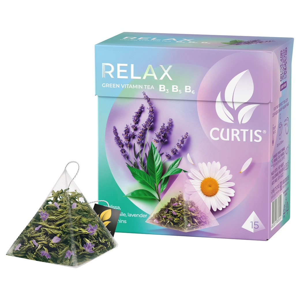 Tea Curtis in pyramid packaging, 20 pieces