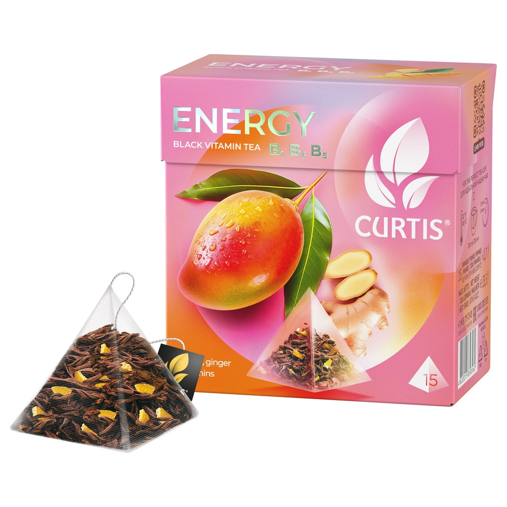 Tea Curtis in pyramid packaging, 20 pieces