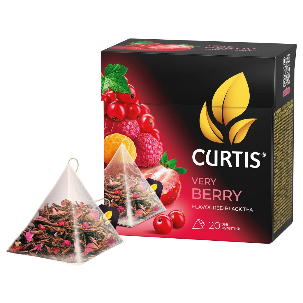 Tea Curtis in pyramid packaging, 20 pieces