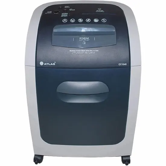 Թուղթ ոչնչացնող սարք CC1840, 18 էջի, մանրեցնում է թուղթը 4*44 մմ-ոց շերտերի, աղբամանի տարողությունը 32 լ, ավտոմատ միացում/անջատում