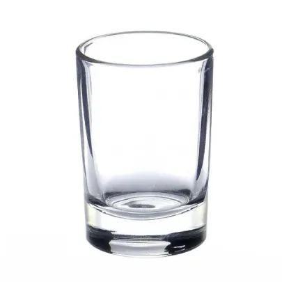 Стакан для водки, прозрачный, 6 шт.