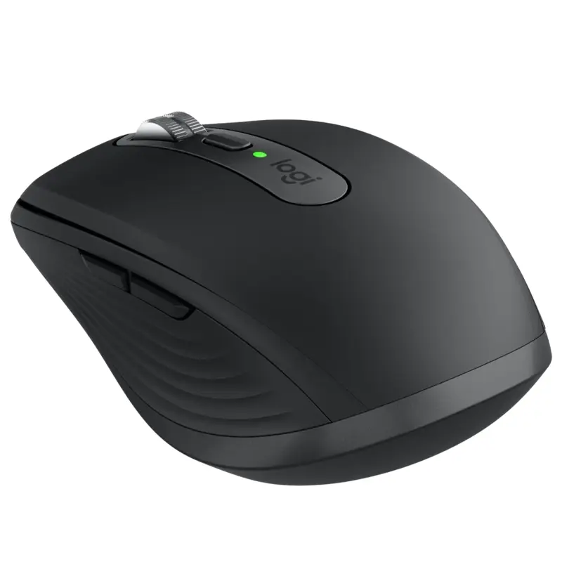 Մկնիկ անլար, միացումը Bluetooth, լիցքավորվող USB-C Logitech MX Anywhere 3S Graphite (L910-006938)