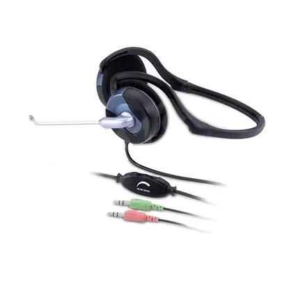 Наушники с микрофоном Genius HS-300N, регулятором громкости, длина кабеля 1.8 м