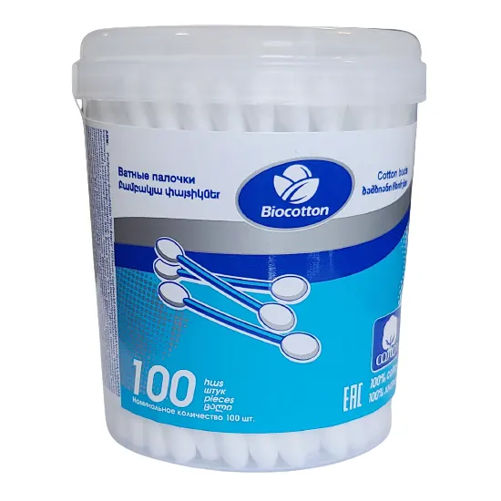 Ушные плочки, в упаковке 100 шт