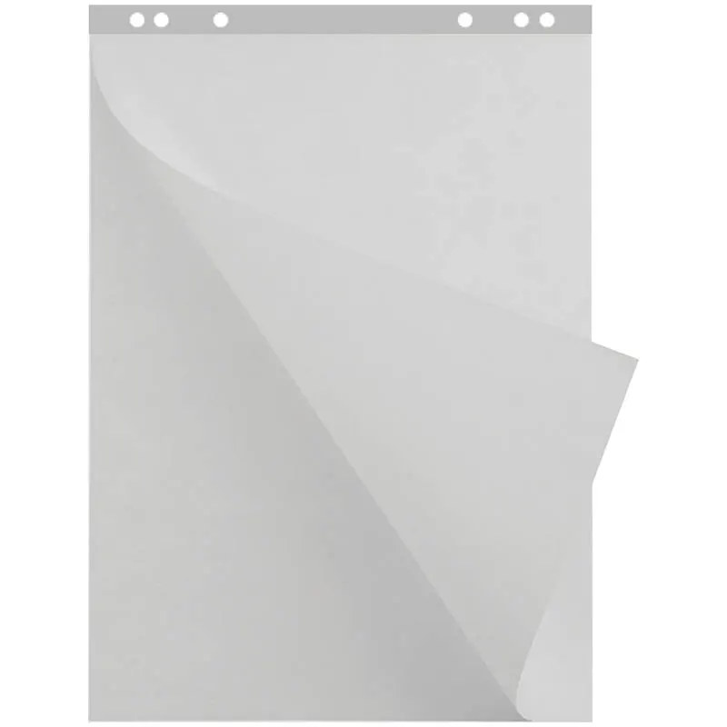 Թուղթ ֆլիպչարտ գրատախտակի համար, 20 էջ, չափը 980 x 675մմ, խտությունը 80գր., սպիտակ