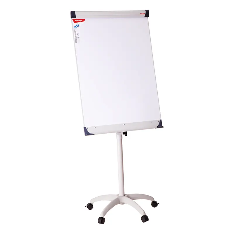 Flipchart stand and white board 70 х 100 cm. Rotatable and movable