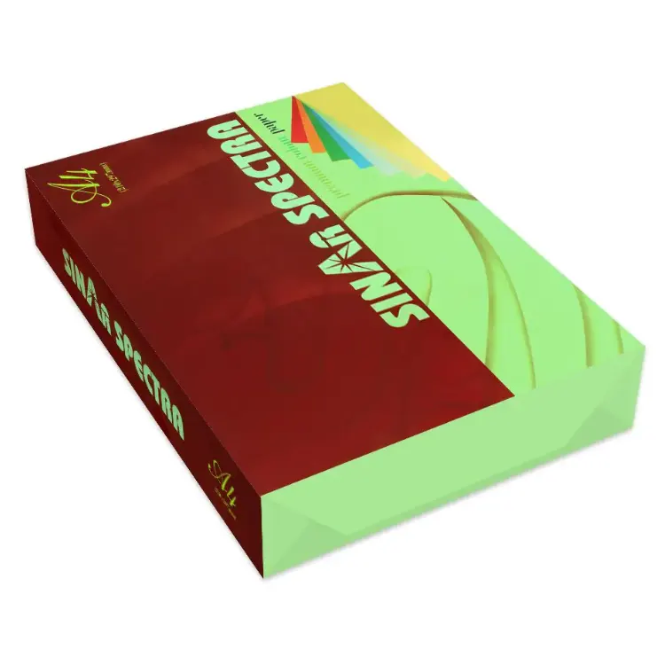 Бумага цветная, А4 80гр, 500 листов