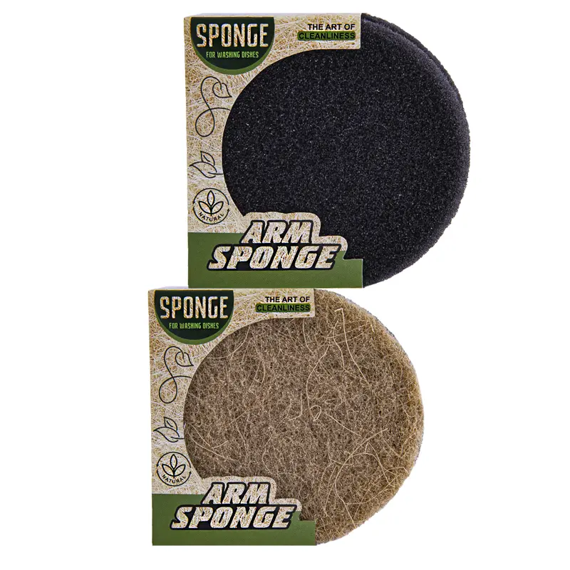 Sponge natural, round shape (Arm 226)