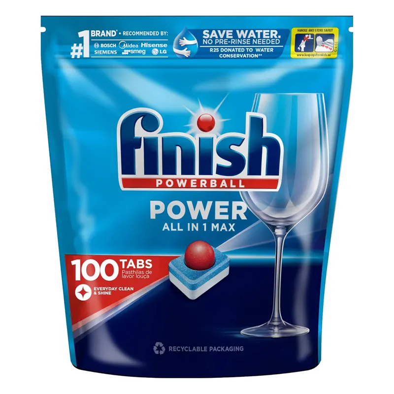 Таблетки для посудомоечных машин, 100 шт. - POWER ALL IN ONE