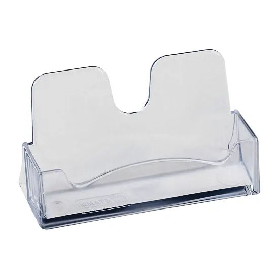Stand for business cards, transparent 40 * 100 mm