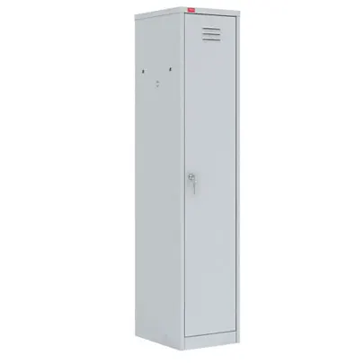Metal cabinet for storing clothes and equipment ShRM-AK-U, 3 shelves, 1 crossbar, 2 hooks, 1 mortise lock, 1860*500*500 sm, weight - 29 kg. Delivery within 3 business days. 