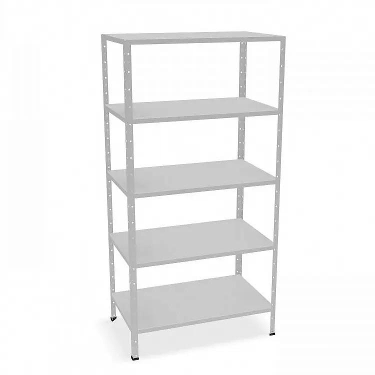 Мetal rack 5 shelves, the maximum loading of one shelf is 100 kg. Size H*W*D 1800*1000*500 sm. Delivery within 3 business days.
