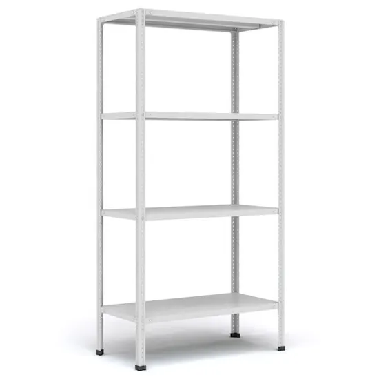 Мetal rack 4 shelves, the maximum loading of one shelf is 100 kg. Size H*W*D 2000*1000*600 sm. Delivery within 3 business days.