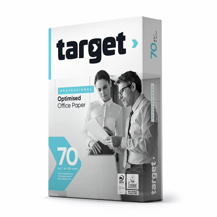 Թուղթ A4, Target Professional,  70գր, տպիչների համար, 500 էջ, A դասի, սպիտակ