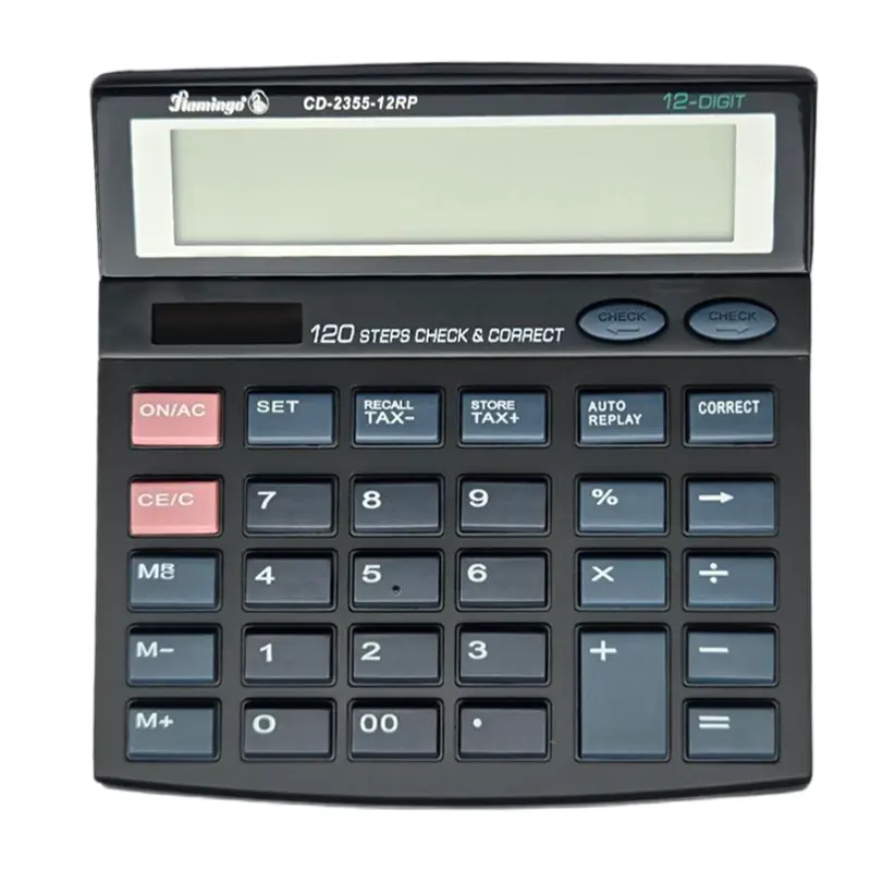Calculator CD 2355, 12 digits, medium size (13cm*13cm)