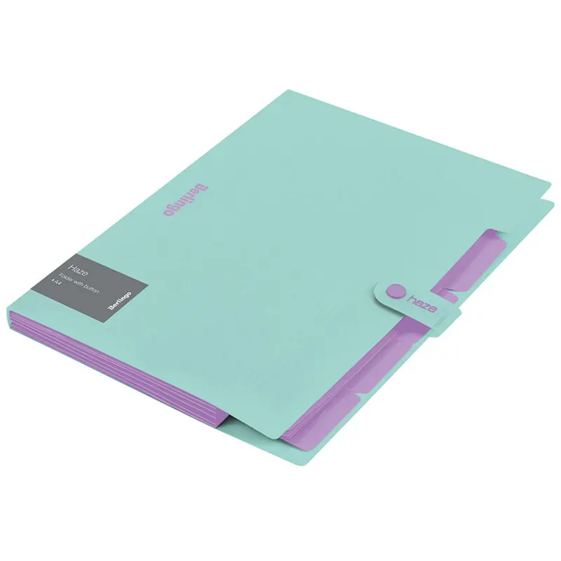Folder with button, 4 subsections