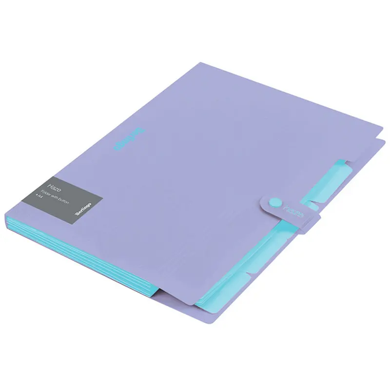 Folder with button, 4 subsections
