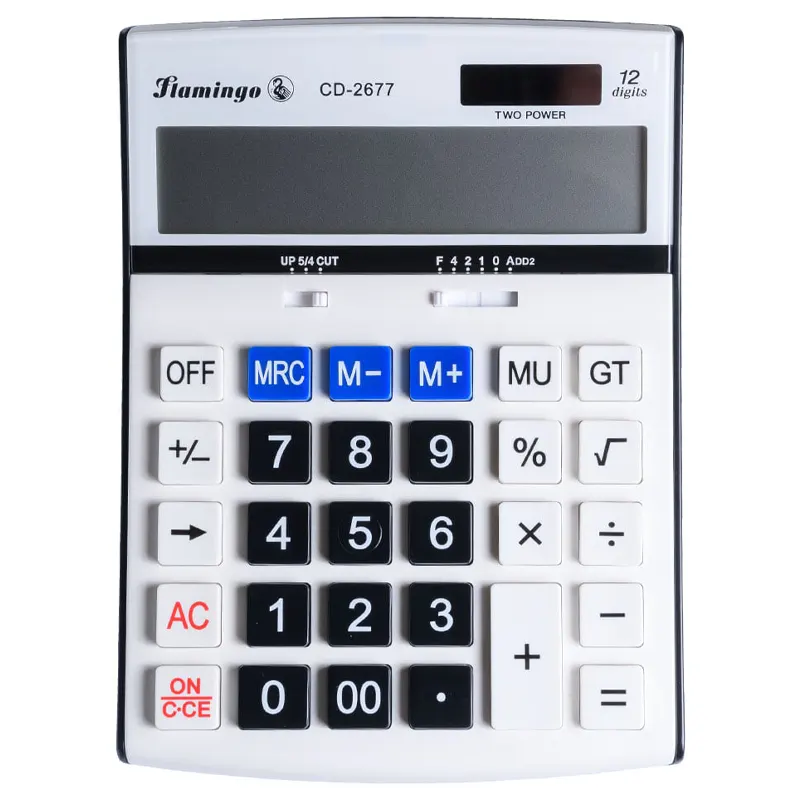 Հաշվիչ սեղանի CD 2677, 12 նիշ, մեծ չափ (14սմ*19սմ)