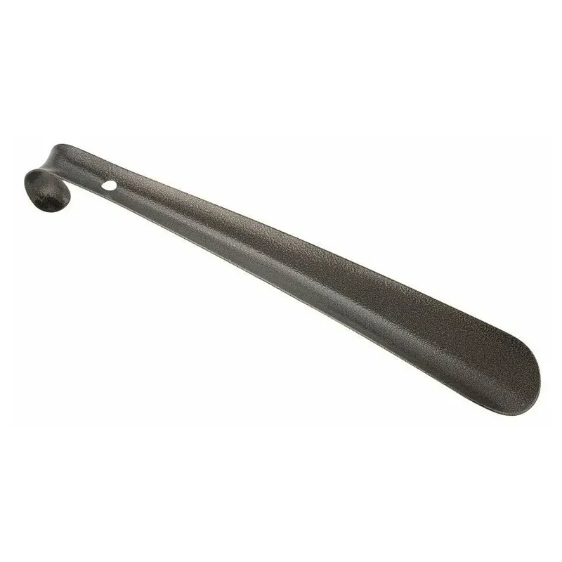 Shoe horn, metal, length 40 cm