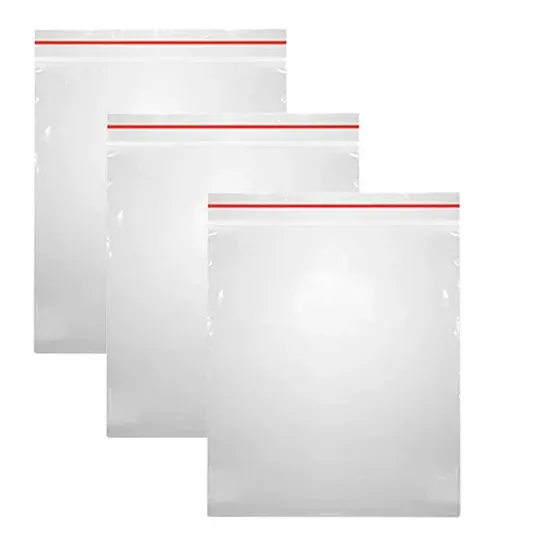 Zip lock bags 6 x 7 cm, 100 pieces