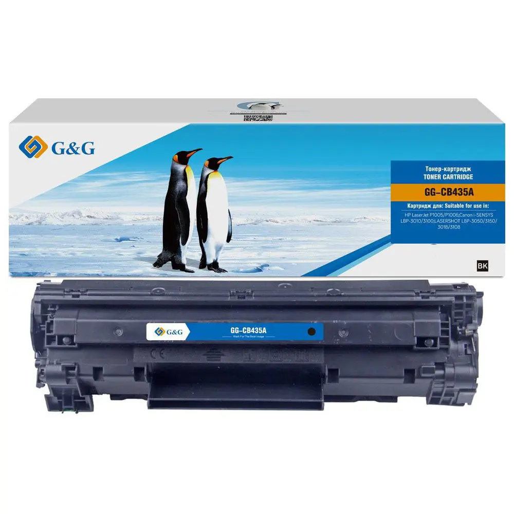 Картридж HP LJ CB435A (GG-CB435A Universal) 2K