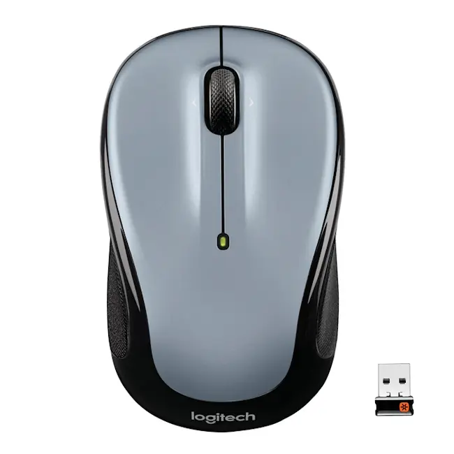 Беспроводная мышь Logitech M325s, тип подключения: Bluetooth, светло-серебристая (L910-006813)