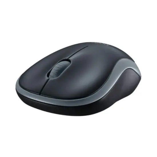Беспроводная мышь Logitech M185 SWIFT, тип подключения: USB, одна батарейка типа АА, серая (L910-002252)