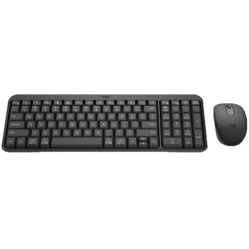 Ստեղնաշար + մկնիկ անլար Logitech MK250 Graphite, միացումը՝ bluetooth (L920-013853)