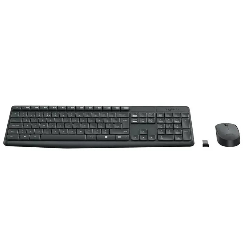 Անլար ստեղնաշար և մկնիկ Logitech Keyboard MK235 (L920-007948)