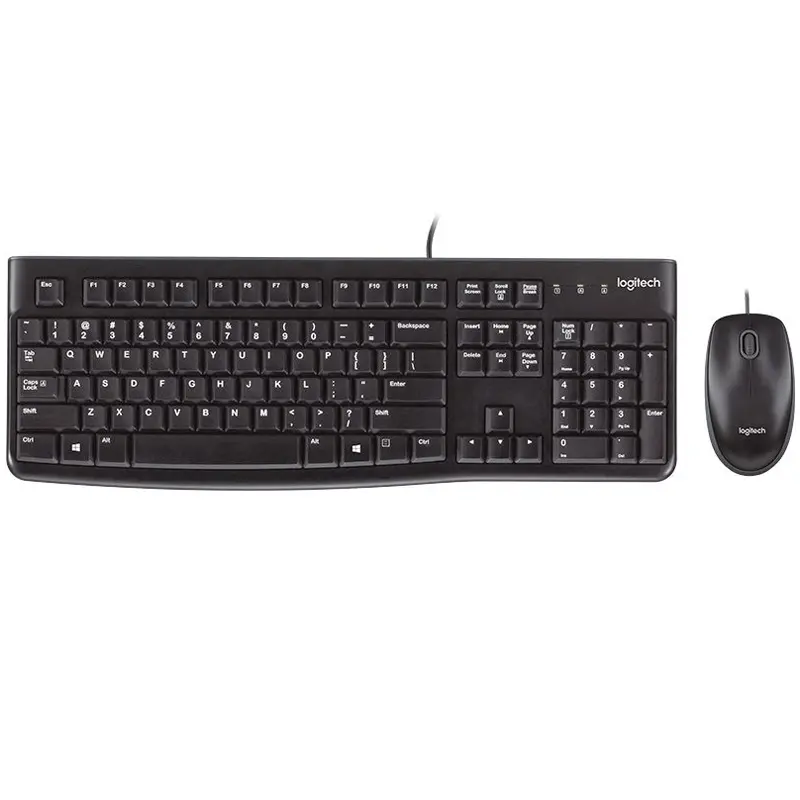 Լարային ստեղնաշար և մկնիկ Logitech MK120 (L920-002561)