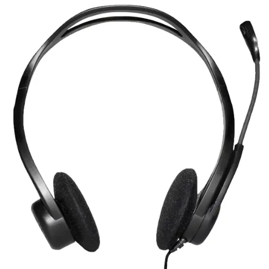 Ականջակալ Logitech PC960-EMEA, աղմուկը մարող միկրոֆոն USB-A (L981-000100)