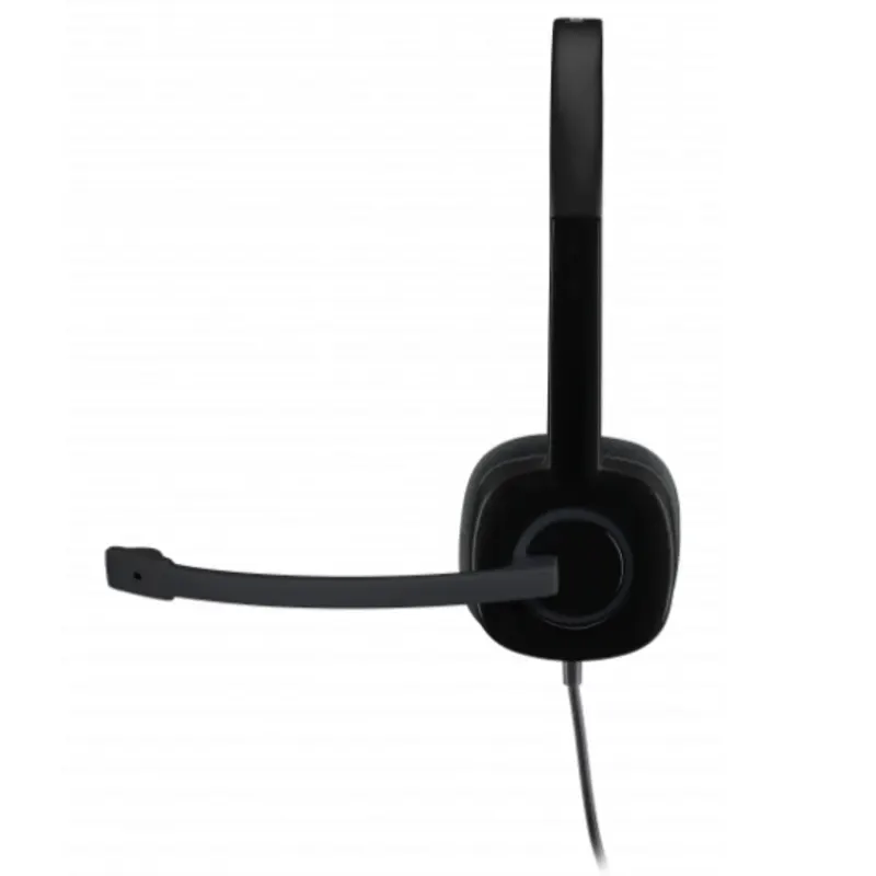 Ստերեո ականջակալներ Logitech H151 աղմուկը մարող միկրոֆոնով (L981-000590)